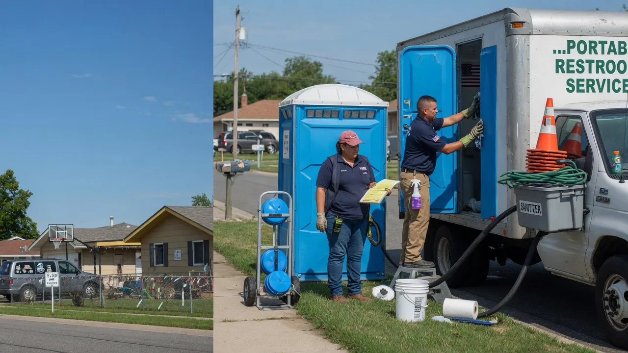 Portable Toilet Rental in Roseville, OH near me